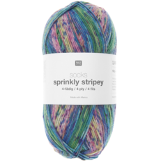 Socks Sprinkly Stripey