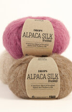 Drops Alpaca Silk brushed