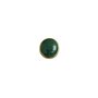 Metalen knoopje parelkleur groen 10mm