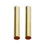 Metalen buisje goud 30x4mm