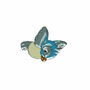 Pin blue bird A
