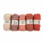 Viltwol - Bhedawol assortiment - Terra tinten