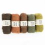 Viltwol - Bhedawol assortiment - Bos tinten