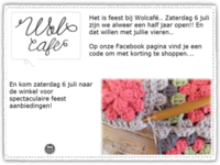 FEEST!!! Wolcafe een half jaar!