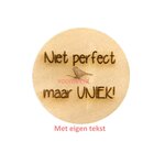 Knopen met eigen tekst