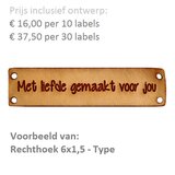 Leren labels personaliseren