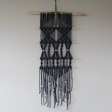 Wandhanger Bobbiny macramé groot