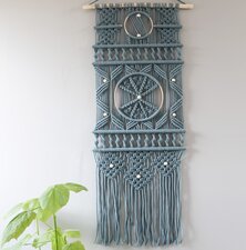 Wandhanger Bobbiny macramé XL