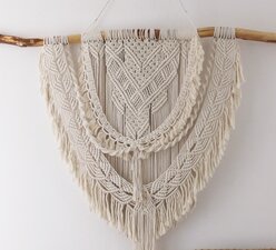 Wandhanger Bobbiny macramé XXXL