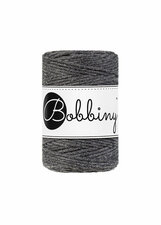 Bobbiny Macrame 1,5mm charcoal