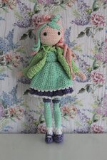 Garenpakket Amilishly Dolls popje Akiko (originele kleur)