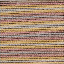 Cotton Soft Print Rico bes/mosterd 027