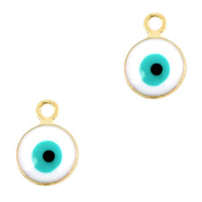 Bedel Boze oog turquoise 6mm