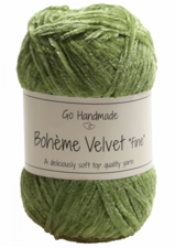 Bohème Velvet Fine 17616 Peridot Green