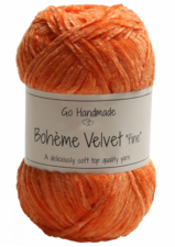 Bohème Velvet Fine 17618 Warm Orange