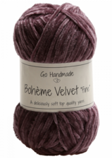 Bohème Velvet Fine 17680 Dark Lavender