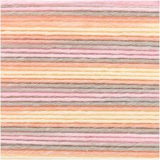 Cotton Soft Print Rico roze/olijf 030