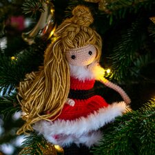 Haakpatroon Amilishly kledingset kerstoutfit voor Elsa, Malaika & Malu