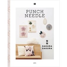 Punch needle boek 5  Sakura Sakura
