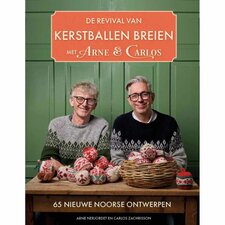 De revival van kerstballen breien