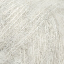 Drops Alpaca Silk brushed pearl grey 35