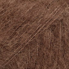 Drops Alpaca Silk brushed chocolate 38