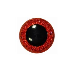 Veiligheidsoogjes glitter rood