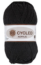 REcycled Acrylic 001 zwart