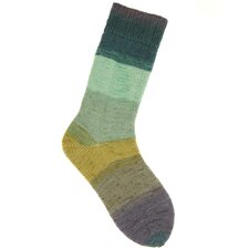 Superba Cashmeri Luxury Socks 4 draads Forest Greens 036