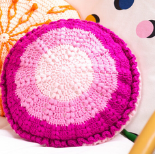 Haakpakket rond kussen In Bloom 30cm