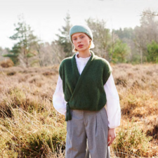 Breipakket wikkelvest Luxury Alpaca Cotton Fushion 14