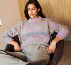 Breipakket trui Creative Melange DK Alpaca Wonderball 