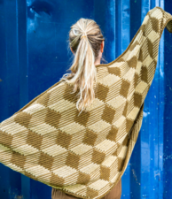 Haakpakket omslagdoek mozaïek Scrumptious