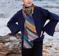 Haakpakket sjaal Zorya