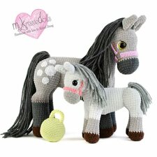 Garenpakket Pony Silver en veulen Pip