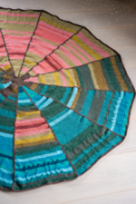 Haakpatroon Temperatuurdeken mozaiek rond