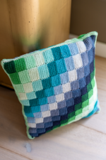 Haakpakket Softfun kussen Entrelac