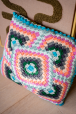 Haakpakket Softfun kussen Bargello