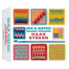  Mix & Match granny squares-haaksteken