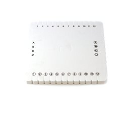 Kumihimo schijf vierkant 10 cm