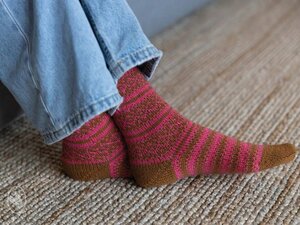 Breipakket Jacquard sokken