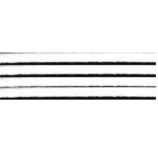 Kumihimo satijnkoord 3mm, kleur wit
