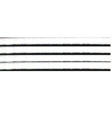 Kumihimo satijnkoord 3mm, kleur wit