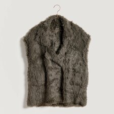 Breipakket mouwloos vest Fur 