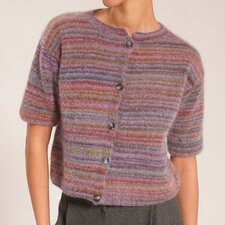 Breipakket vestje met korte mouwen Wool Alpaca Landscape 