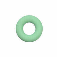 Siliconen donut 4,5 cm mint