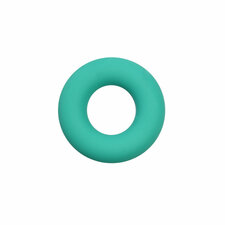 Siliconen donut 4,5 cm turquoise