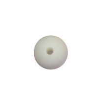 Siliconen kraal 12mm creme