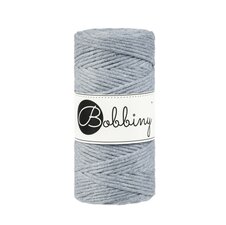 Bobbiny Macrame 3mm silver