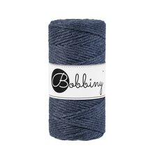 Bobbiny Macrame 3mm charcoal